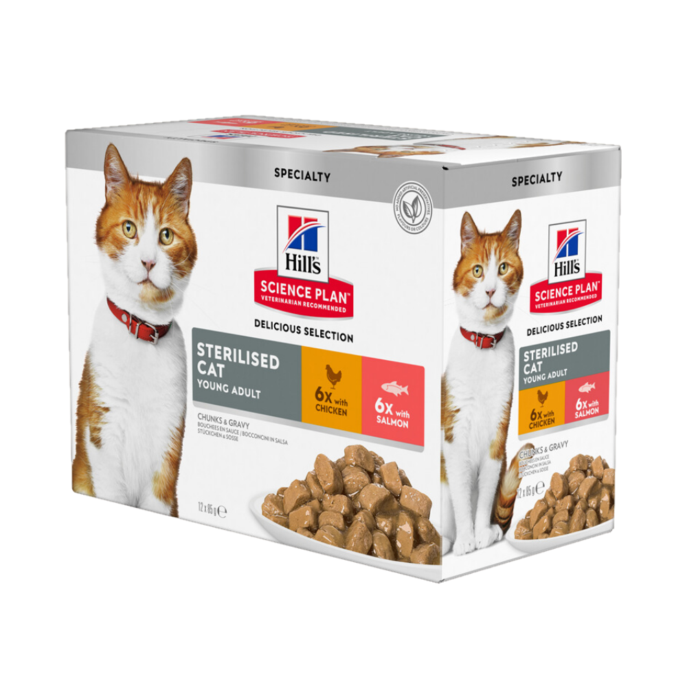 Hill's Science Plan Tavuklu Kısırlaştırılmış Kedi Yaş Maması 85gr