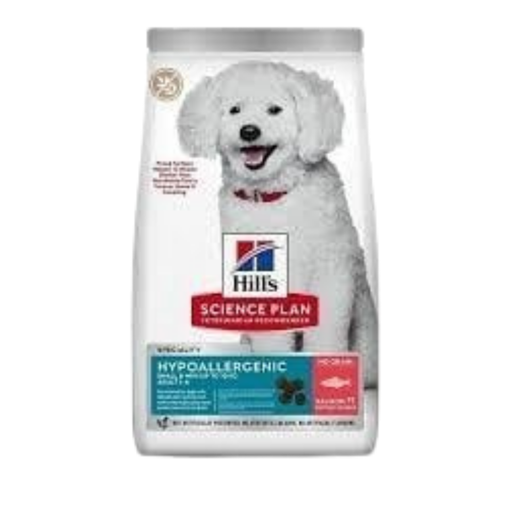 Hill's SP Hipoalerjenik Tahılsız Somonlu Küçük ve Mini Irk Yetişkin Köpek Maması 1.5 kg
