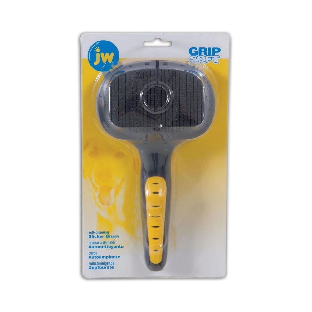 JW Gripsoft Basmalı Köpek Tarağı Büyük Boy