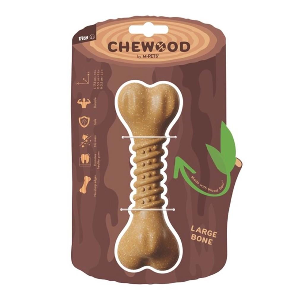 M-Pets Çiğnenebilir Kemik Köpek Oyuncağı 17.8x5.9x5.5 cm L