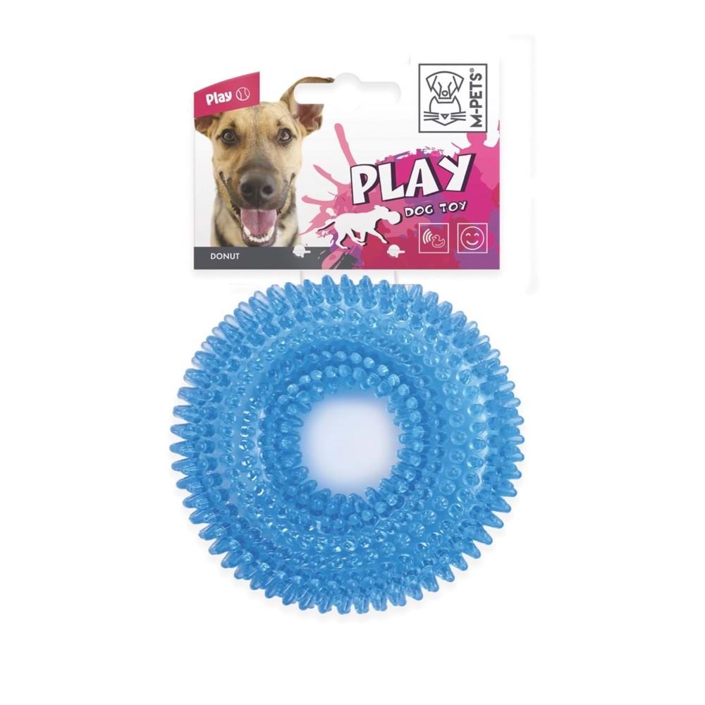 M-Pets Donut Köpek Oyuncağı Karışık Renkli 9cm