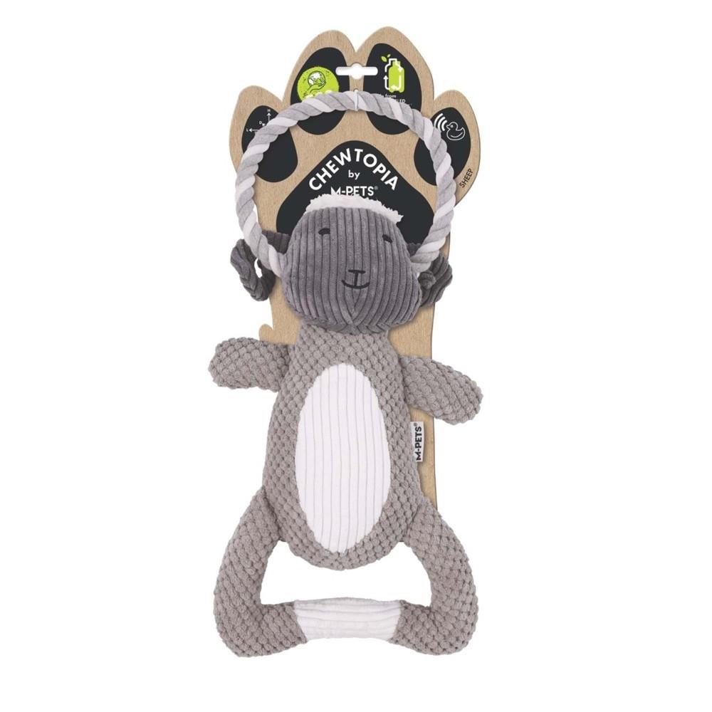 M-Pets Eco Chewtopia Koyun Köpek Oyuncağı 35x19x8 cm