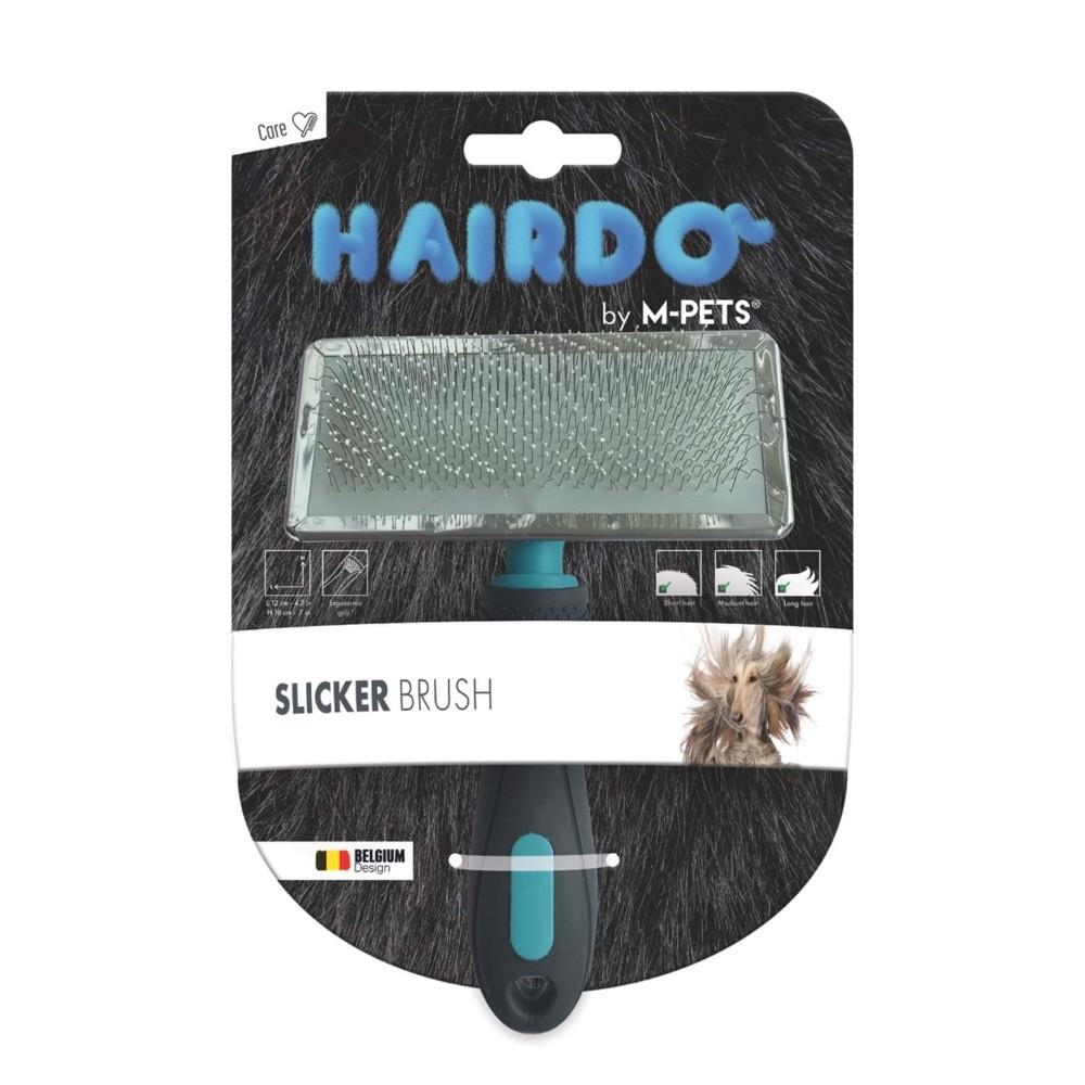 M-Pets Hairdo İnce Telli Köpek Fırçası 12x18 cm