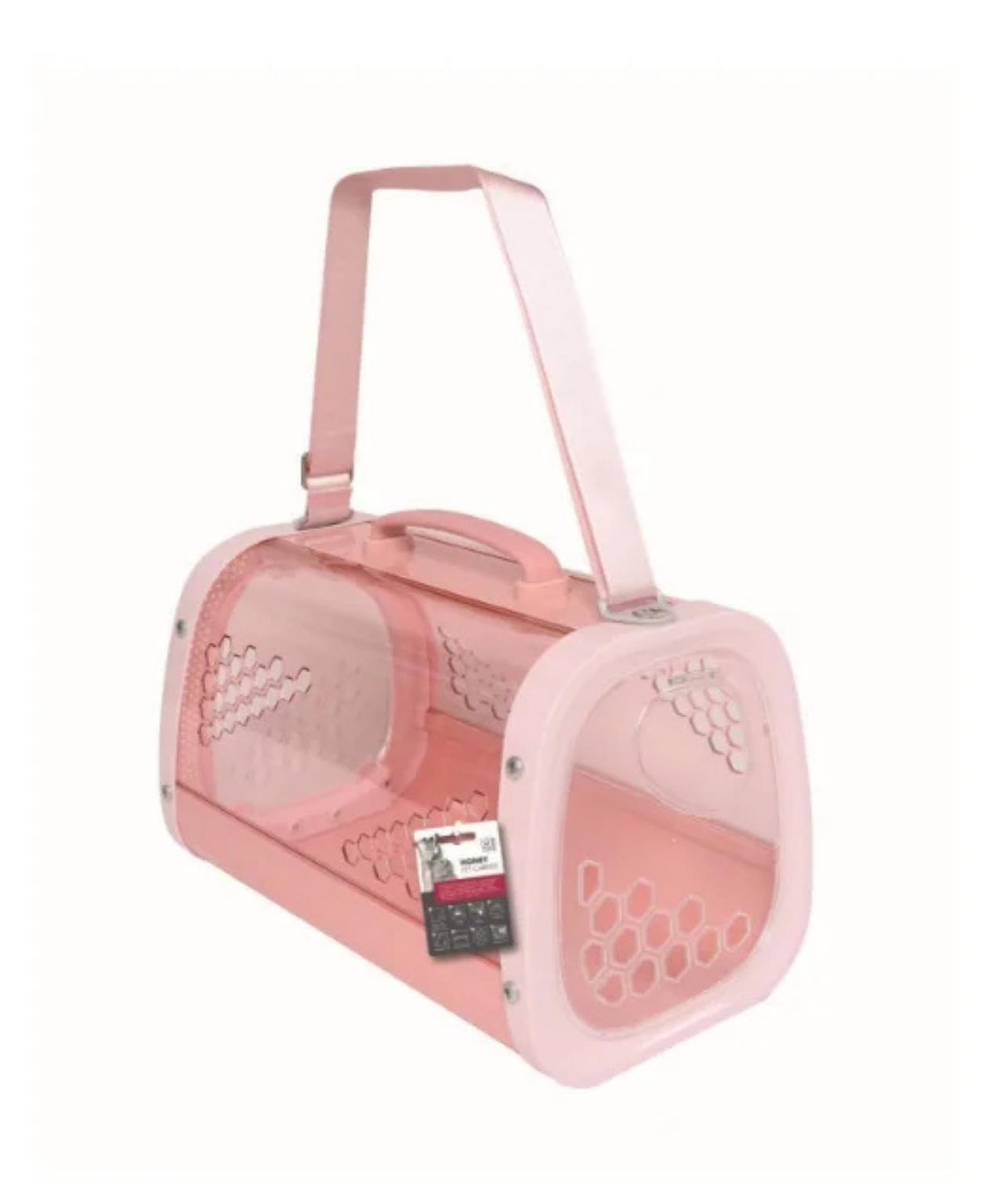 M-Pets Honey Kedi Ve Köpekler İçin Taşıma Çantası Pembe 45,5x29x27 cm