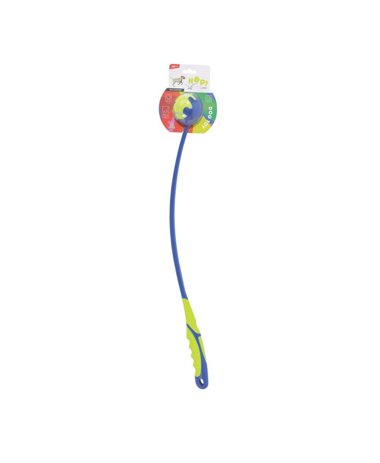 M-Pets HOP BALL LAUNCHER KÖPEK OYUNCAĞI YELLOW & BLUE