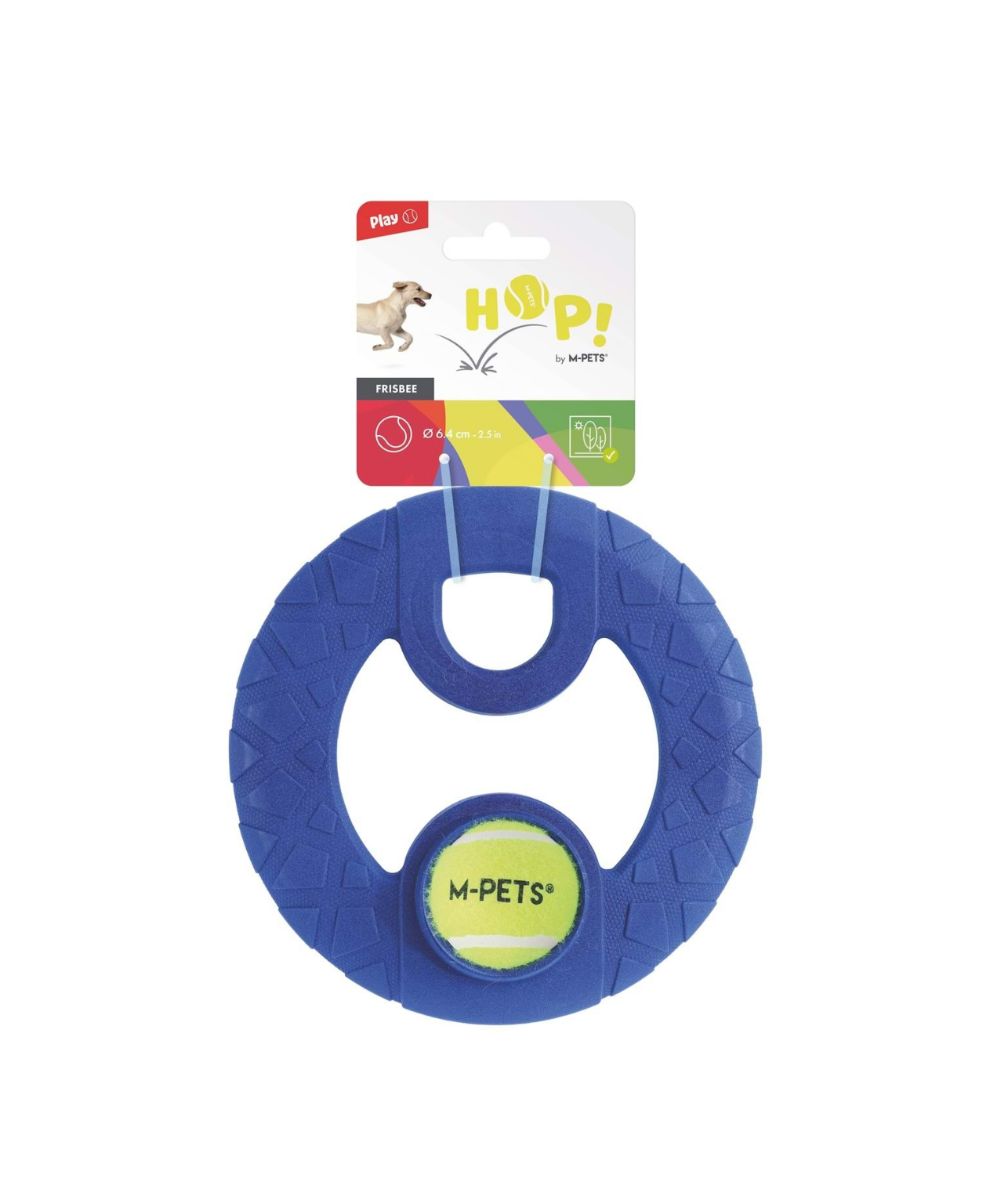 M-Pets HOP FRISBEE KÖPEK OYUNCAĞI YELLOW & BLU