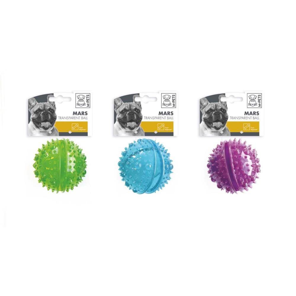 M-Pets Kauçuk Ödül Hazneli Köpek Oyuncağı 8 cm Karışık Renkli
