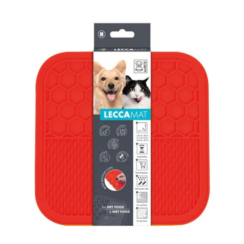 M-Pets Lecca Kedi Köpek Sıvı Ödül Matı Kırmızı Medium
