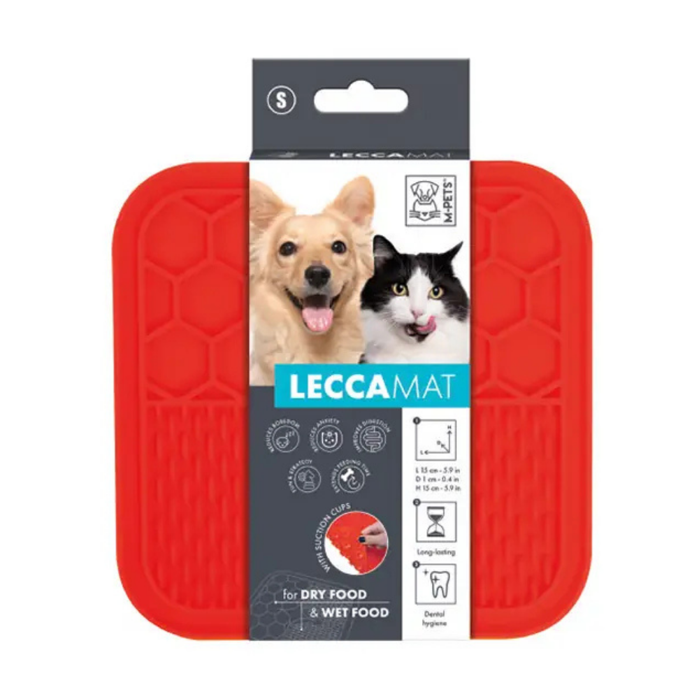 M-Pets Lecca Kedi Köpek Sıvı Ödül Matı Kırmızı Small