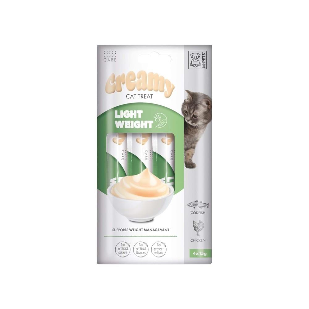 M-Pets Light Weight Diyet Krema Kedi Ödül Maması 15 gr 4'lü