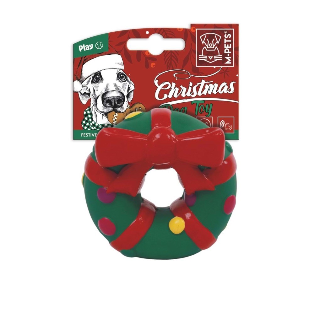 M-Pets Noel Köpek Oyuncağı 9x9x5 cm