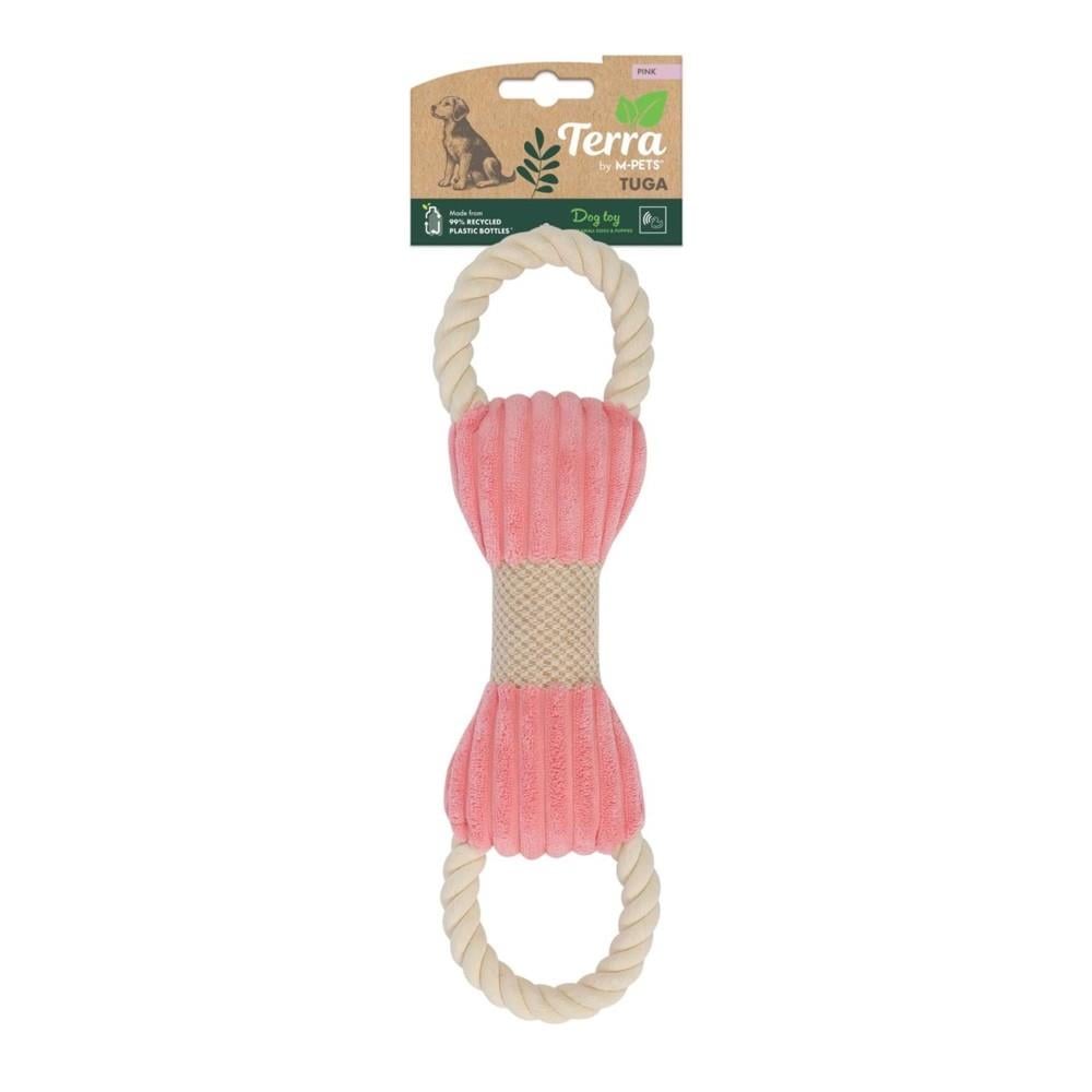 M-Pets Peluş Kemik Köpek Oyuncağı 33x9.5x3 cm Pembe