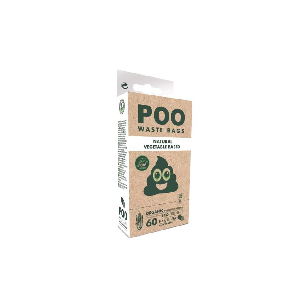 M-Pets Poo Natural Köpek Dışkı Poşeti 4'lü