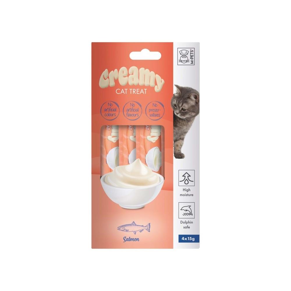 M-Pets Somonlu Krema Kedi Ödül Maması 15 gr 4'lü