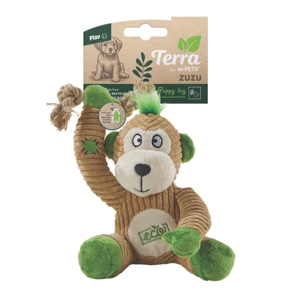 M-Pets Terra Eco Zuzu Puppy Köpek Oyuncağı 16x10.5x17 cm
