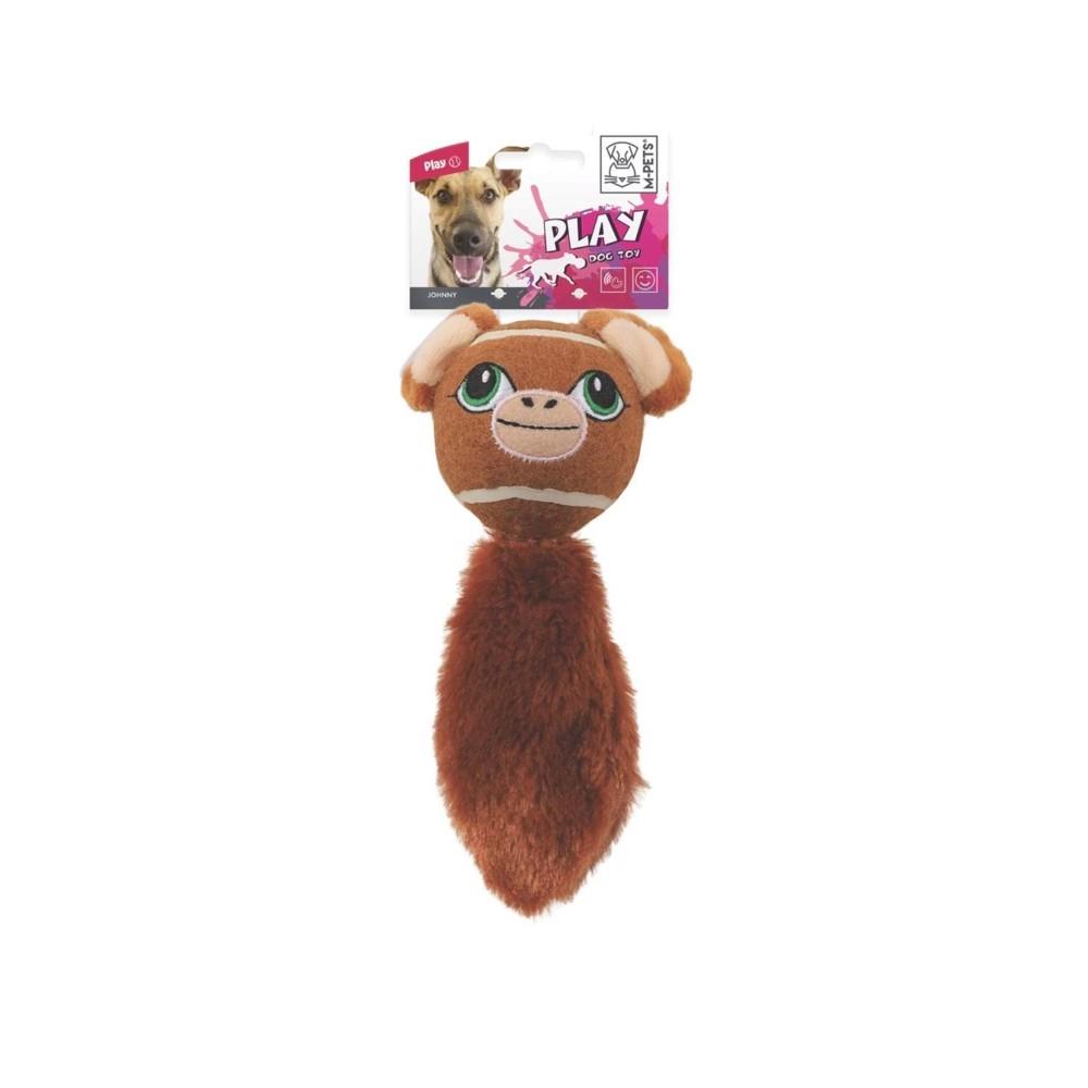 M-Pets Tilki Köpek Oyuncağı 18x11x6.5 cm Kahverengi