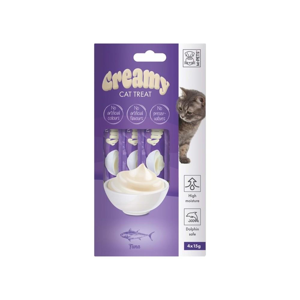 M-Pets Ton Balıklı Krema Kedi Ödül Maması 15 gr 4'lü