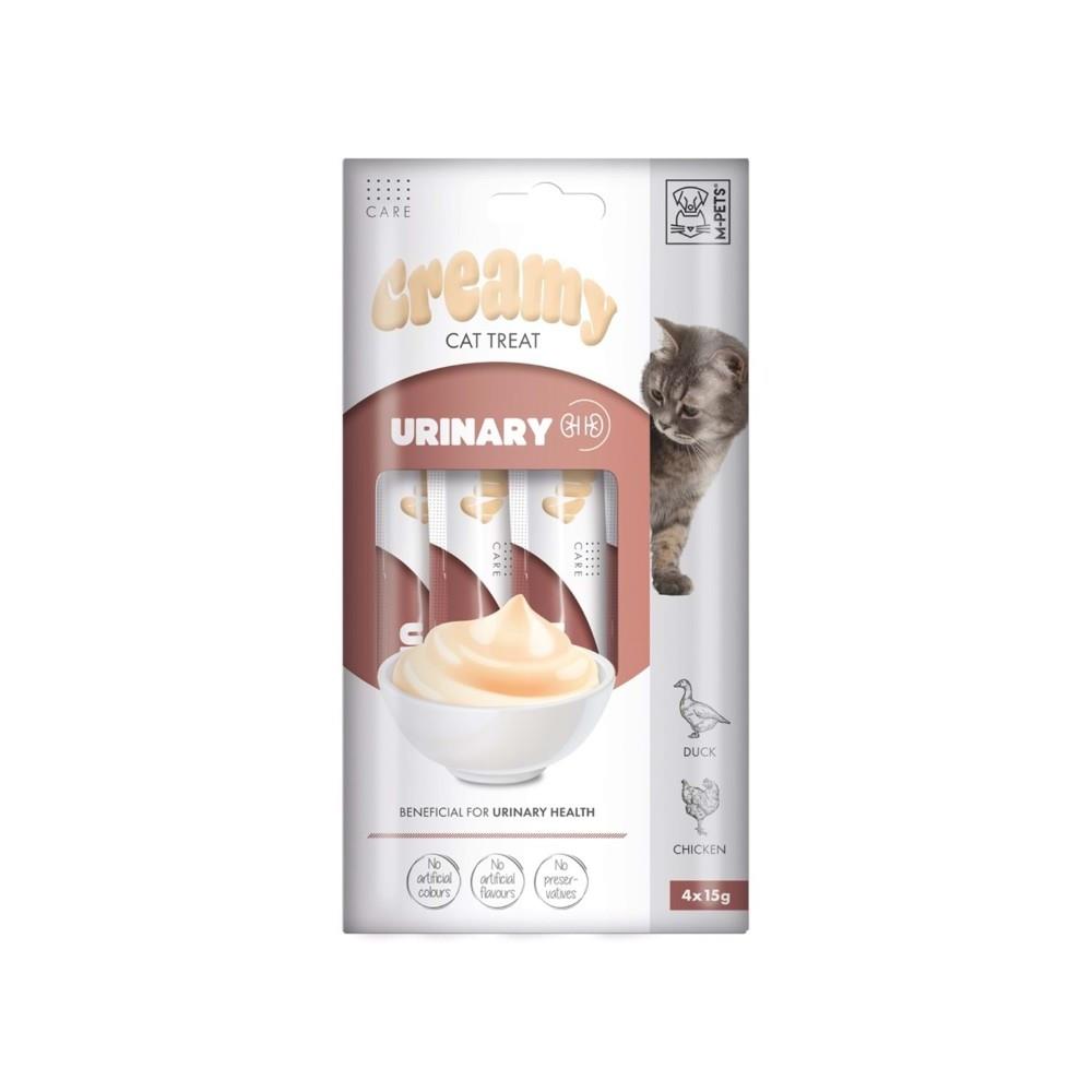 M-Pets Üriner Sistem Destekleyici Krema Kedi Ödül Maması 15 gr 4'lü