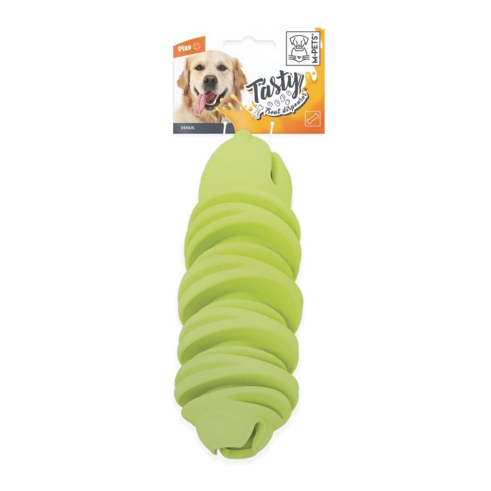 M-Pets Venüs Ödül Hazneli Köpek Oyuncağı 14.7x6x6.1 cm Yeşil