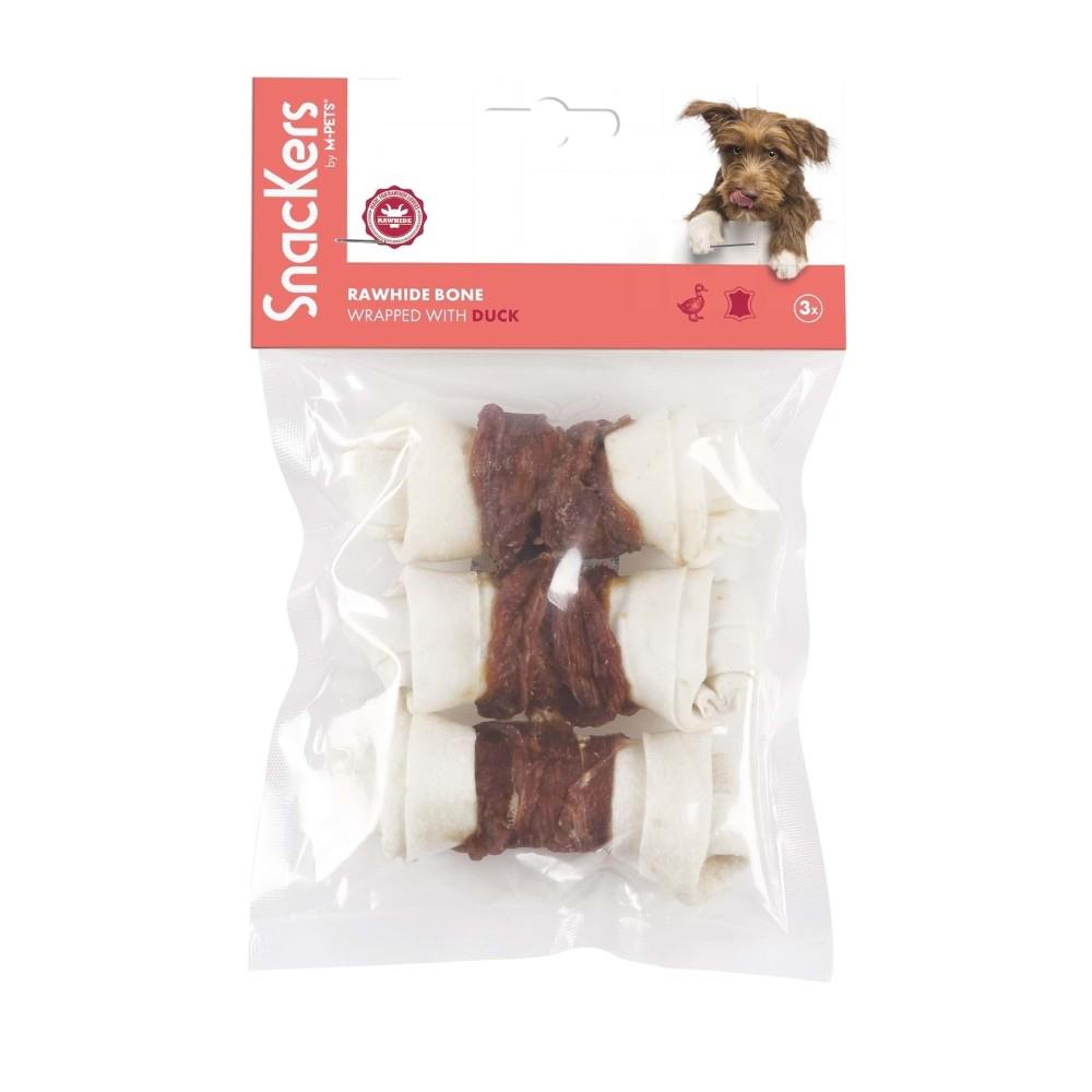 M-Pets Ördek Etli Sargılı Köpek Ödül Kemiği 3'lü 105gr