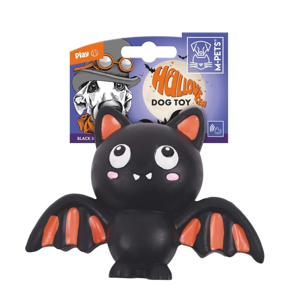 M-Pets Yarasa Köpek Oyuncağı 16x6.4x12.5 cm Siyah
