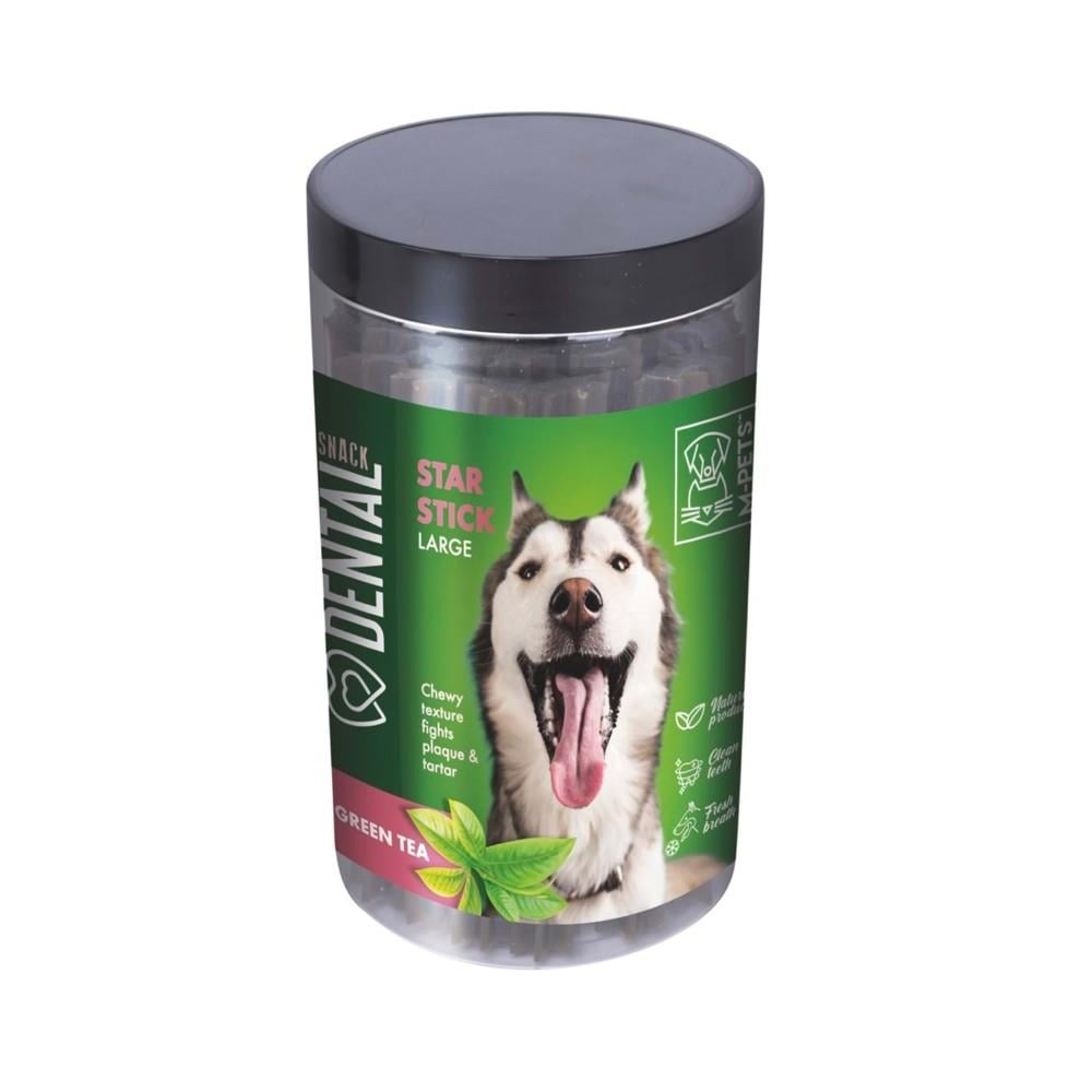 M-Pets Yeşil Çaylı Diş Sağlığı için Köpek Ödülü 510 gr L