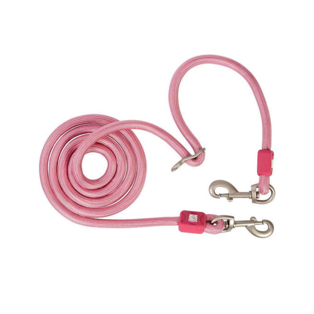 Matrix 2.0 Rope Leash Çok Fonksiyonlu Köpek Gezdirme Kayışı - Rose Medium