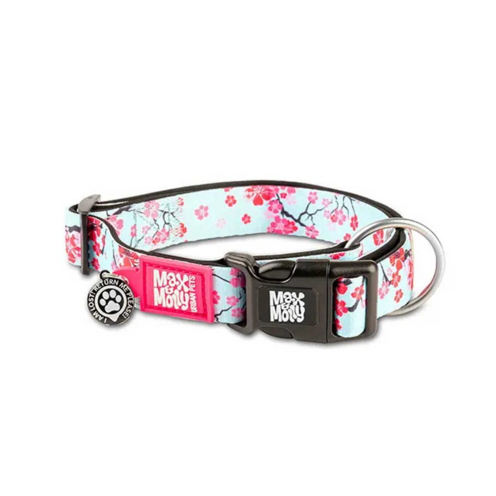 Max & Molly Smart ID Cherry Bloom Köpek Boyun Tasması Small