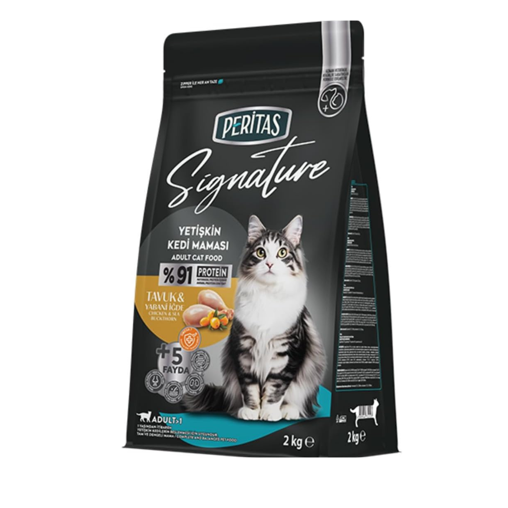 Peritas Signature Tavuklu Kısırlaştırılmış Yetişkin Kedi Maması 2 Kg