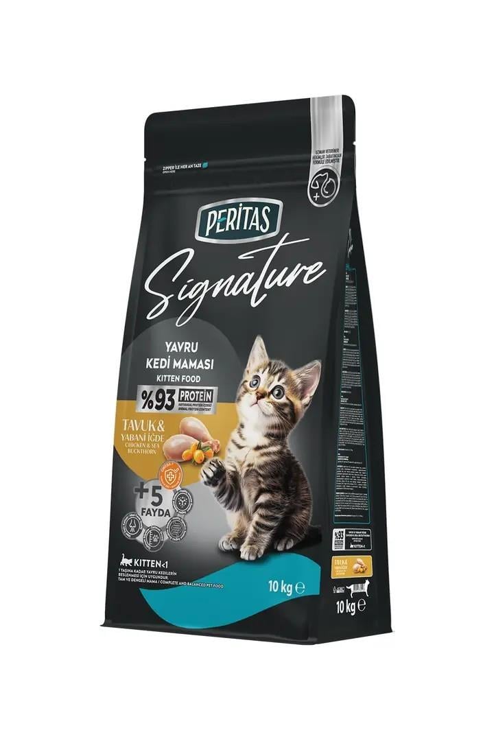 Peritas Signature Tavuklu Yavru Kedi Maması 10 Kg