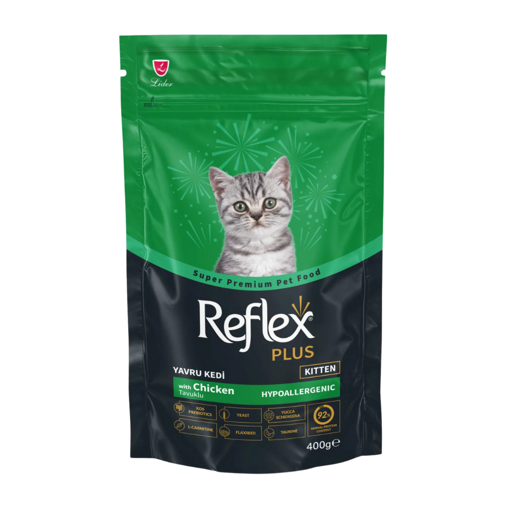 Reflex Plus Hipoalerjenik Tavuklu Yavru Kedi Maması 400gr