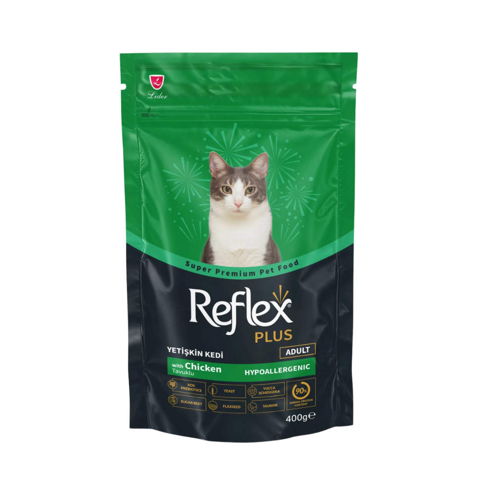 Reflex Plus Hipoalerjenik Tavuklu Yetişkin Kedi Maması 400gr
