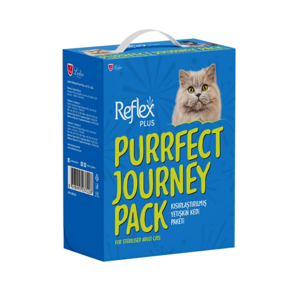 Reflex Plus Kısır Somonlu Yetişkin Kedi Paketi