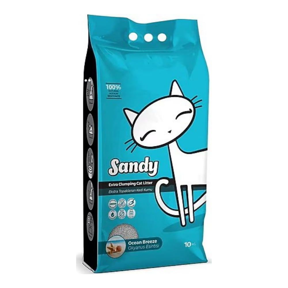 Sandy Okyanus Esintisi Kedi Kumu 10 Kg