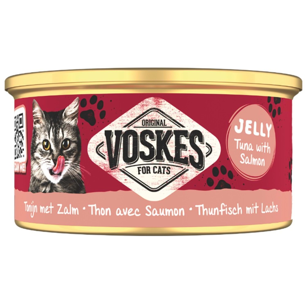 Voskes Ton Balığı Ve Somon Kedi Konservesi 85 gr