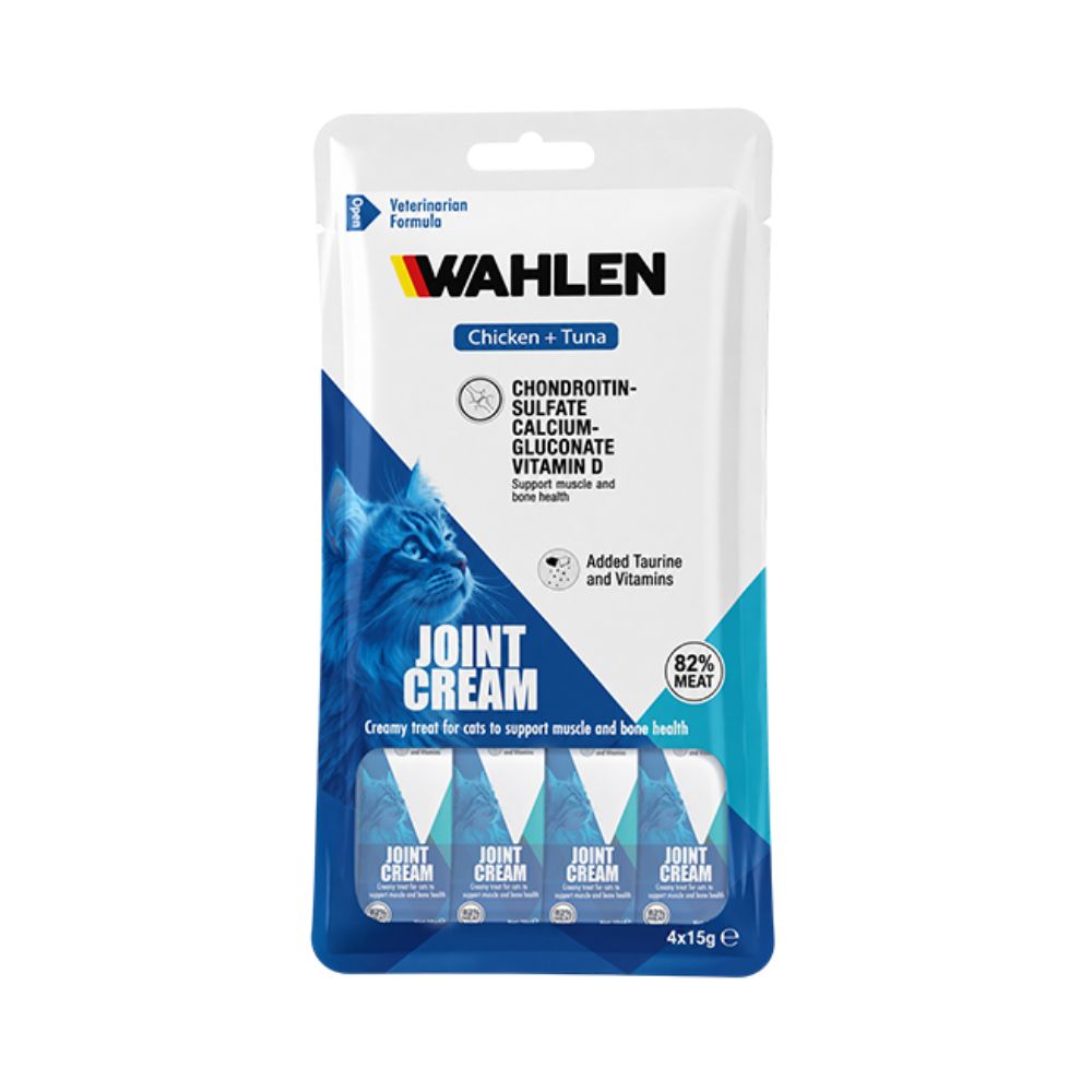 Wahlen Joint Cream Tavuklu ve Ton Balıklı Kedi Krema Ödülü 4x15 g