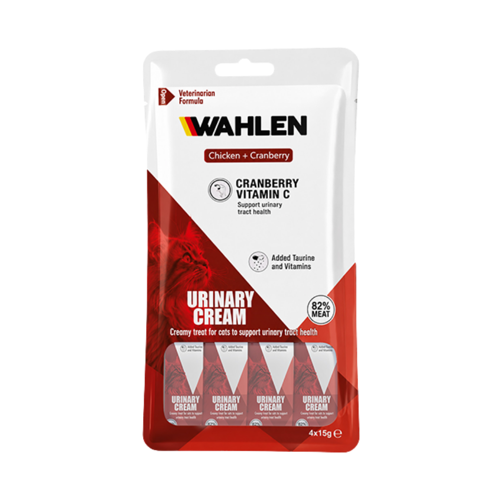 Wahlen Urinary Cream Tavuklu ve Kızılcıklı Kedi Krema Ödülü 4x15 g