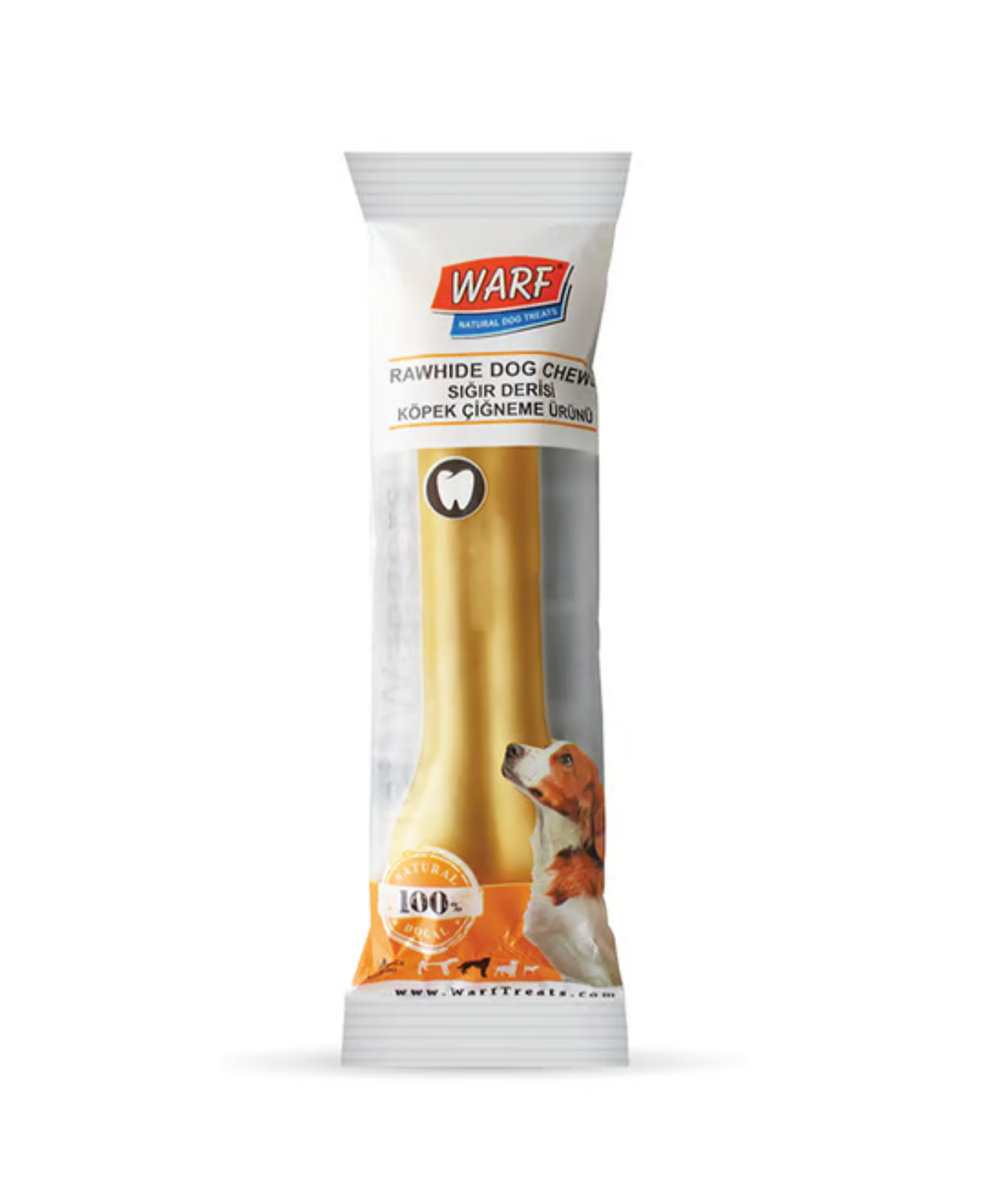 Warf Naturel Pres Kemik 15,5 cm Köpek Ödülü
