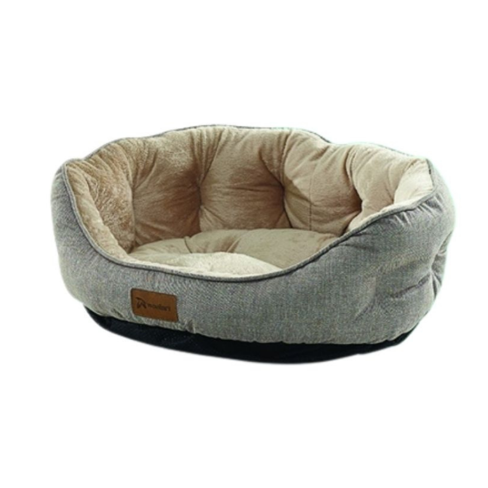 Woolart Sprit Model Kedi Köpek Yatağı Gri XL