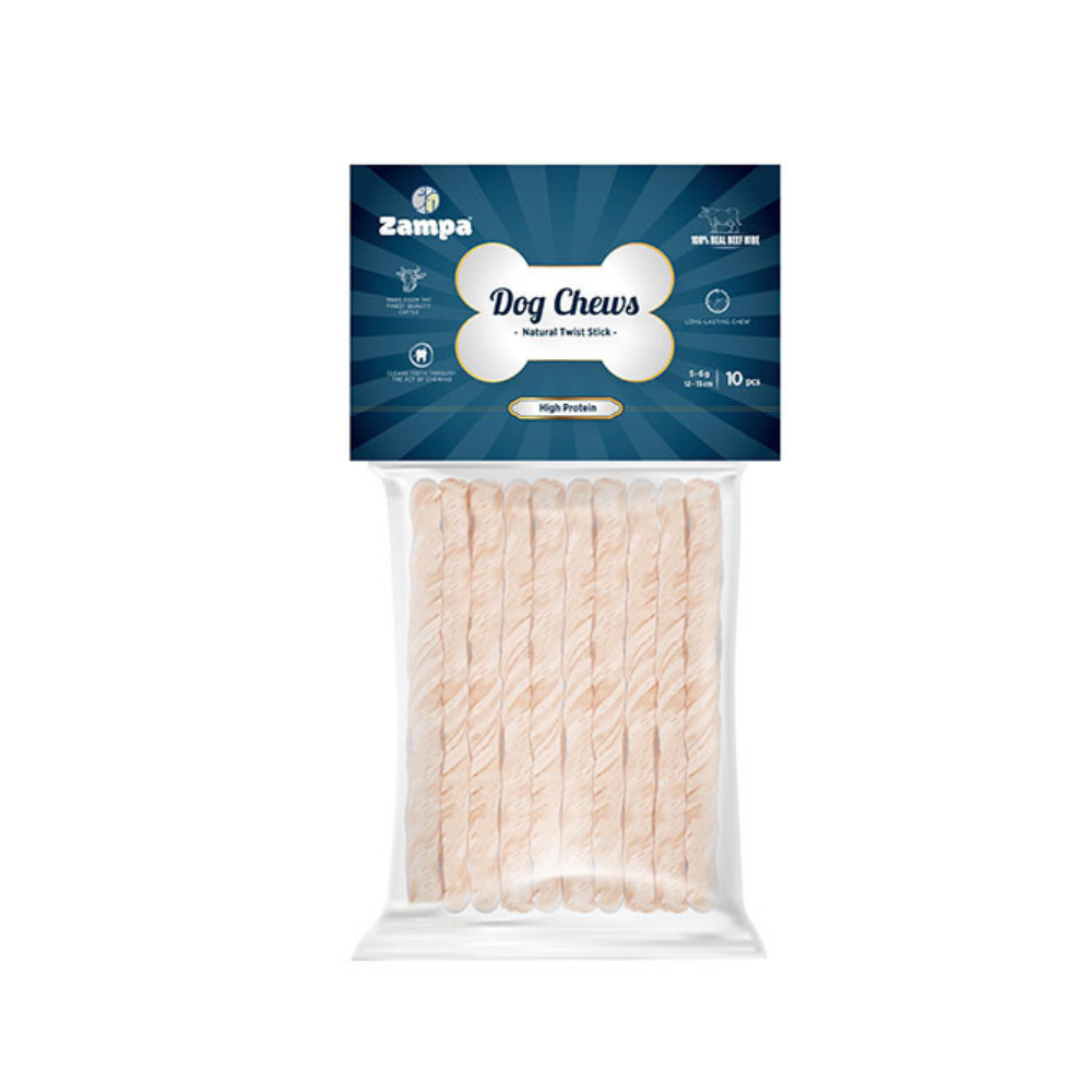 Zampa Naturel Burgu Çubuk Sticks Kemik Köpek Ödülü 10 lu 5g