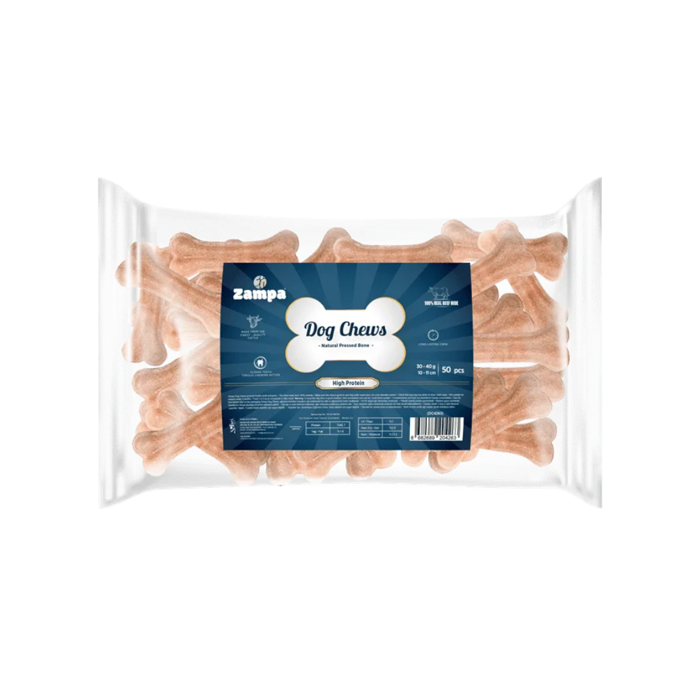 Zampa Naturel Press Kemik Köpek Ödülü 50 li 30-40g