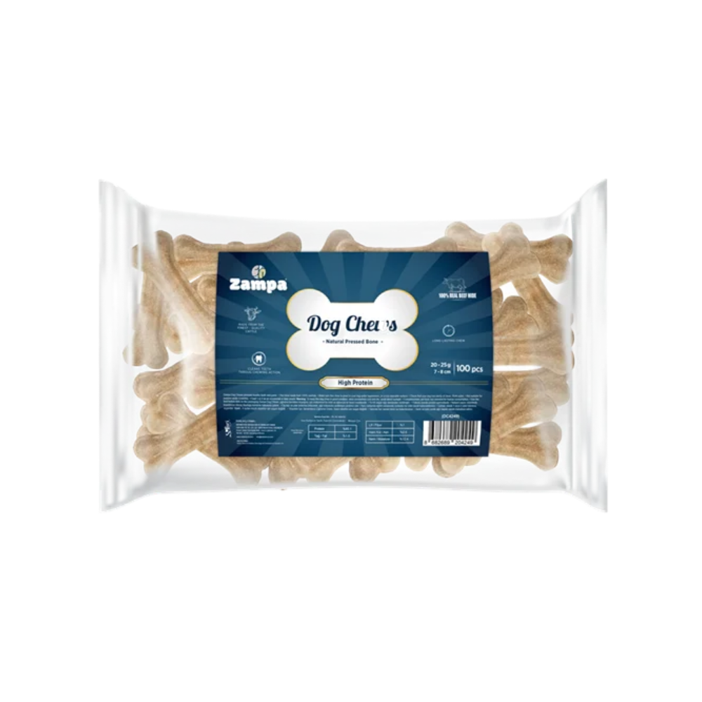 Zampa Naturel Press Kemik Köpek Ödülü 100 lü 20-25g