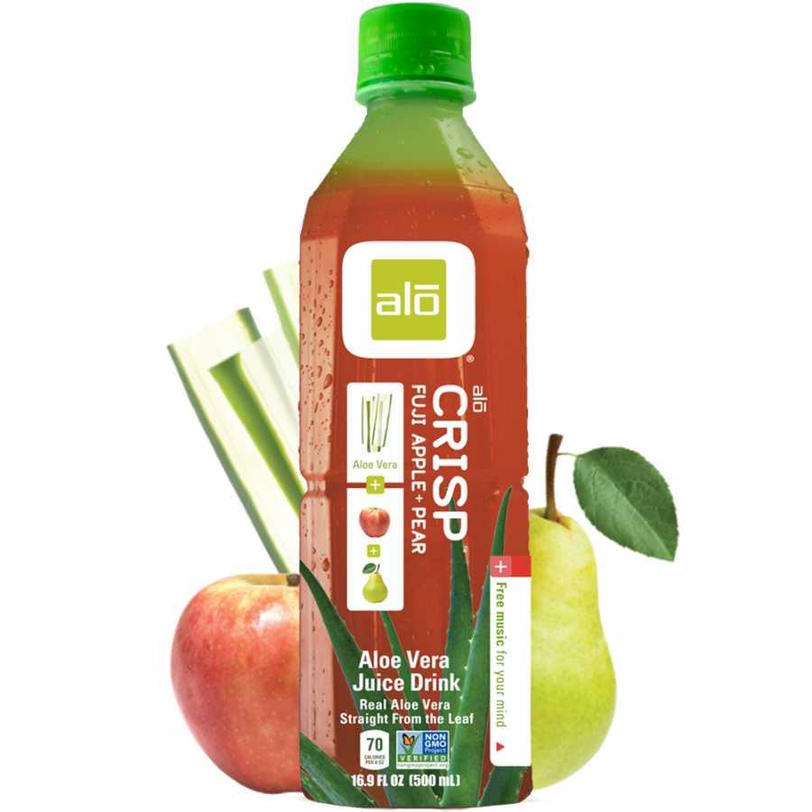 Alo Crisp Fuji Elmas ve Armutlu Aloe Vera ecei 500ML - 3ka.com.tr