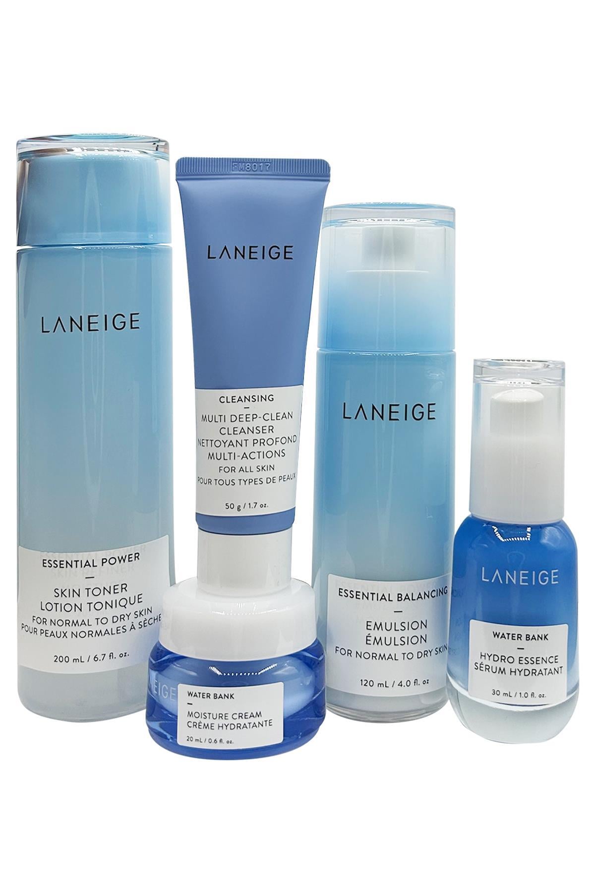 Laneige Essential Hydrating Cilt Bakım Seti 5 Parça - 3ka.com.tr