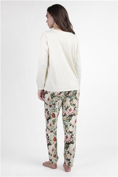 Admas Cretona Kadın Pijama Takımı