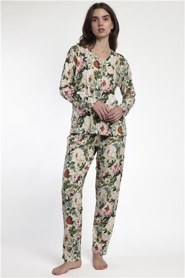 Admas Cretona Kadın Pijama Takımı