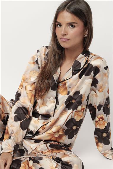 Admas Luxury Flowers Kadın Pijama Takımı