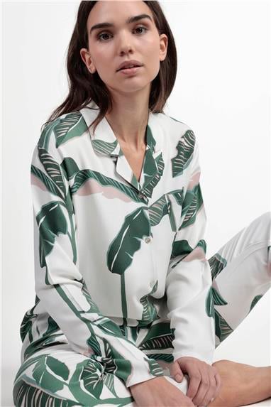 Admas Luxury Leaves Kadın Pijama Takımı