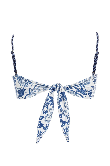 Agua Bendita Lace Batik 20519 Kadın Bikini Üstü Mavi