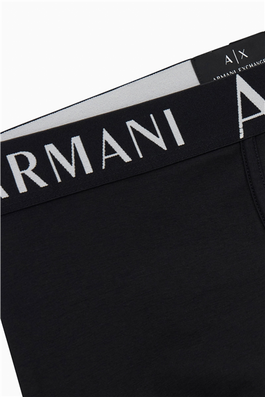 Armani Exchange Erkek Boxer Siyah